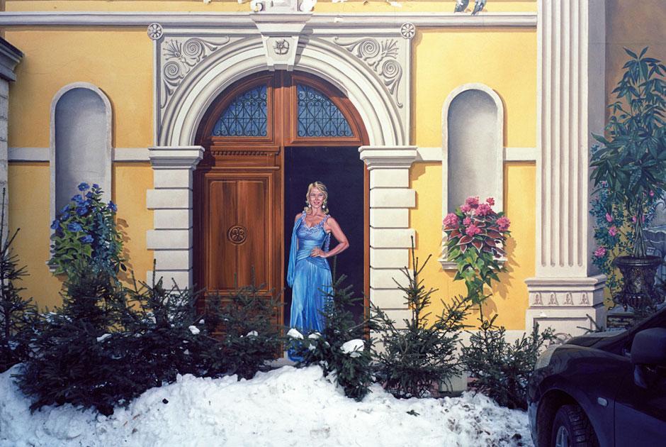 «Русская элита»: фотограф документирует жизнь богатых и бедных в престижном жилом районе Рублевка