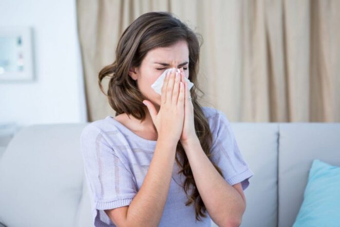 Симптомы аллергии на пыль