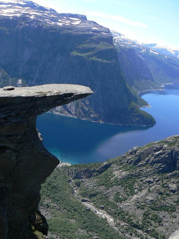 Троллтунга, Кьерагболтен, Прекестулен : горные достопримечательности Норвегии