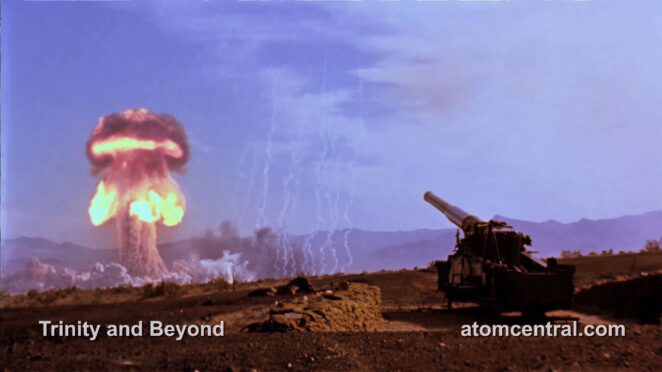 Кадры взрыва атомной бомбы в 4К со скоростью 48 кадров в секунду