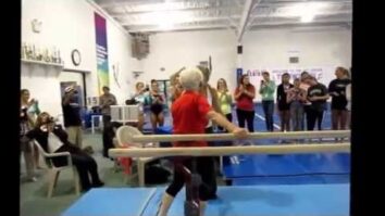 Возраст - это состояние души, 89-летняя гимнастка