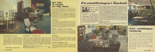 ИКЕА опубликовали каталоги за всю свою 70-летнюю историю