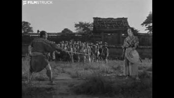 Спарринг-сцена из фильма 1954 года, Семь самураев