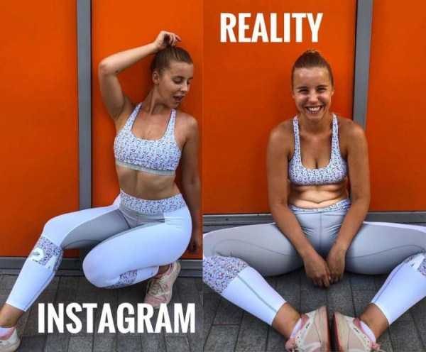 Как нас обманывают девушки в Instagram. Что прячется за гламурными снимками (16 фото)