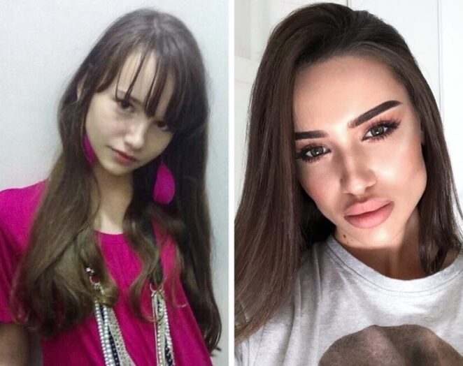 20 женщин показали, как кардинально может измениться внешность с годами.