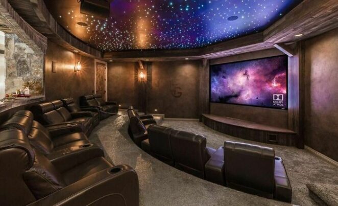 Потрясающие домашние кинотеатры, которые вам тоже захочется построить!
